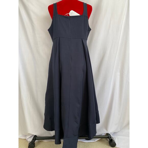 Navy Blue Women's XL Sleeveless Sundress fit and flare NWT cute! - Picture 8 of 8